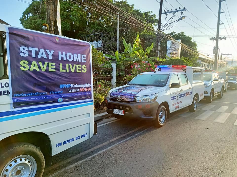 ICPOWCPD's tweet photo. March 30,2020
PCOL DAMPAL, city director conducted RECORIDA/PUBLIC AWARENESS against the spread of COVID-19 virus instead of flag raising ceremony to make the community aware of the ECQ protocols &amp; advisories such as Staying at Home, Physical Distancing &amp; Implementation of Curfew https://t.co/UWHNec1oZJ