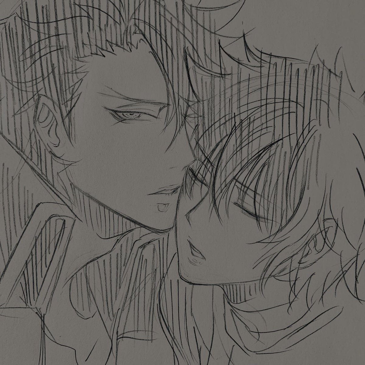 なんも描けてなくてやべーやべーってなってるんですけど新年度なので(?)いくつか再掲
いずれも、色も塗ってないエンピツ描きですが脳内補正で見ていただければ嬉しいです☺️ 
