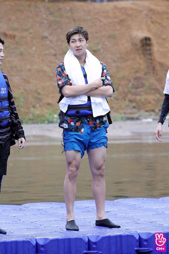 A thread to prove that namjoon is 90% legs and is 6ft tall —