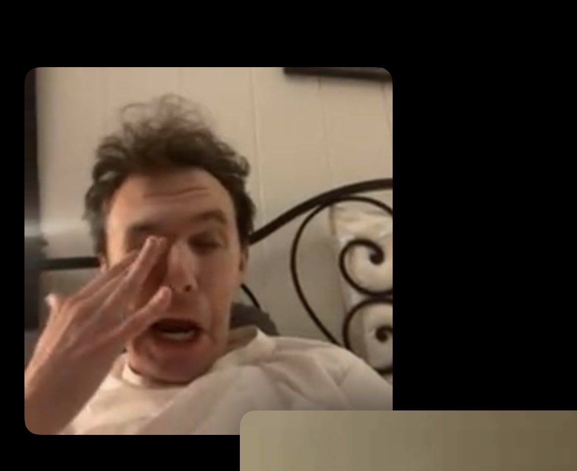 rzweather's tweet photo. I am doing it, but I am not wired for #SocialDistancing. I’m built for being with my people. Thankful for FaceTime and these other ways to see each other!

@kaitbedgood captured this real beauty of a screenshot. 😂😳 @therealWILRIGGS @margeincharge92

I miss them. https://t.co/jrBPOV4VVf