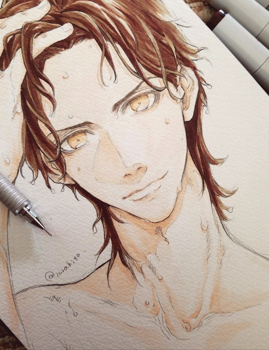 「描くって言って描いてなかったので
 
?髪下ろしたヴァン(ヴァンです強調 」|ヅラ✍のイラスト