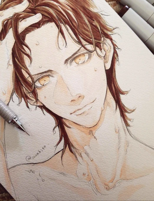 描くって言って描いてなかったので
 
?髪下ろしたヴァン(ヴァンです強調 