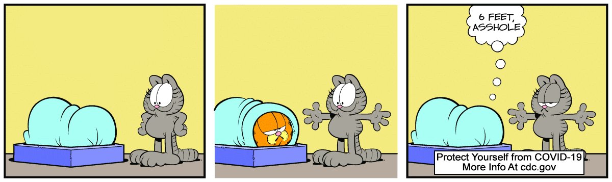 Yikes, Jim Davis is getting really aggressive with these.