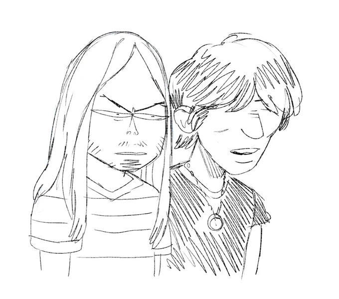 when I did my initial designs I was like "well this is just david gilmour and roger waters, will fix that later"
I kept altering the designs but I DIDN'T LIKE ANY OF THE ALTERATIONS LOL
so they're just a bizarro david/roger forever now 