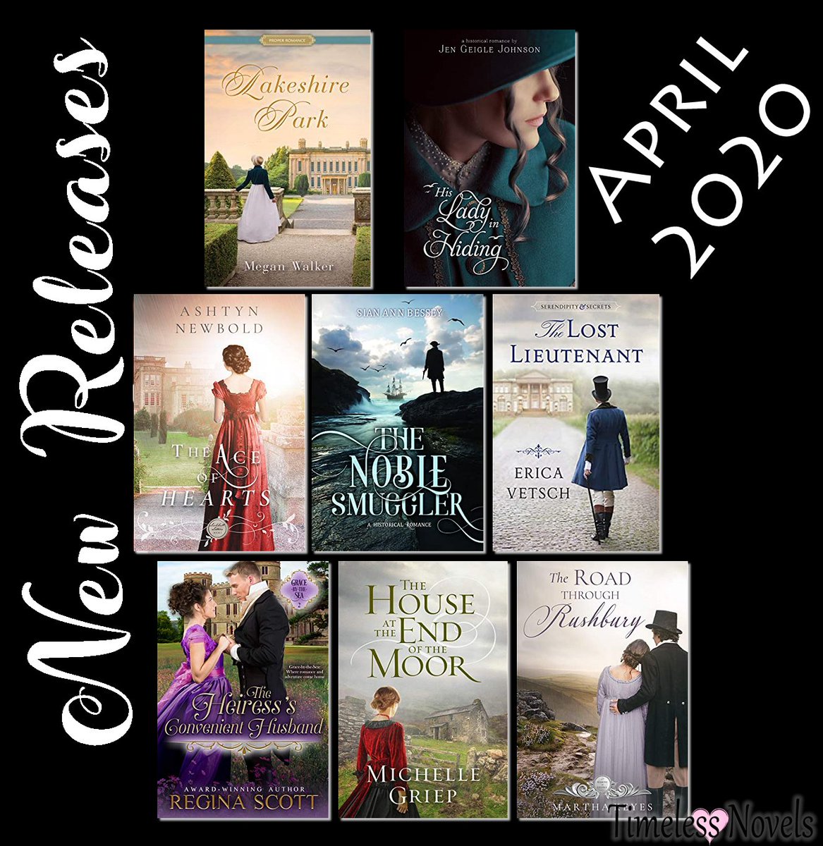 timelessnovels's tweet photo. I already read 3 of these and they were all so good. I can't wait to read the rest. What a great month of reading! @AuthorJen @AshtynNewbold @MichelleGriep @Covenant_Comm #NewRelease #bookstagram #March2020 #books https://t.co/kimOTmwr4N