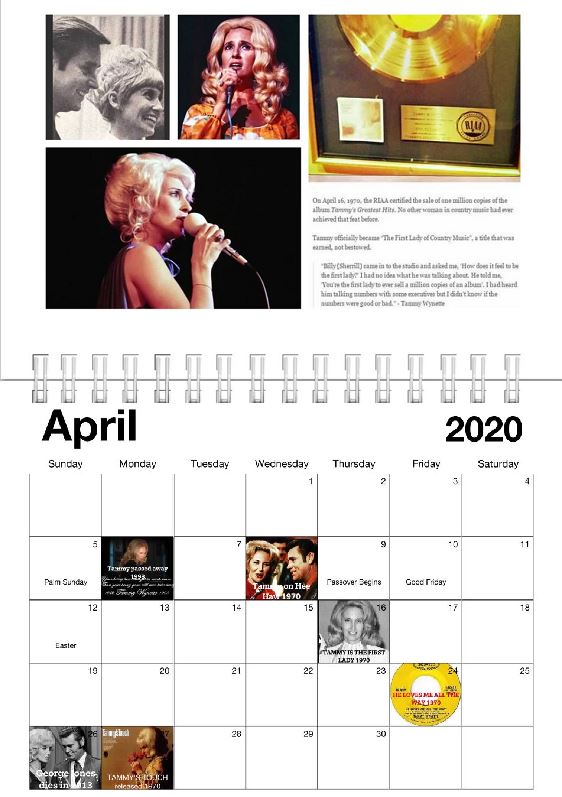 MadMax1861's tweet photo. #TammyWynette #April2020Calendar #GeorgeJones #GeorgeJonesAndTammyWynette #April2020 #50YearsAgoThisMonth #CountryMusicHallOfFame #FirstLadyOfCountryMusic #QueenOfCountry #QueenOfCountryMusic #FavoriteSinger #Calendar #Tammy #Wynette #ClassicCountryMusic #GreatestCountrySinger https://t.co/aoprQJirCV