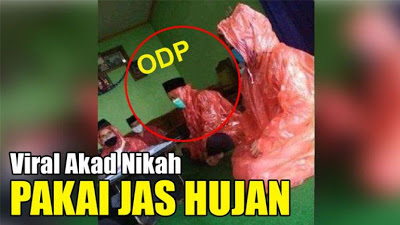 Gara-Gara Corona, Pengantin Ini Harus Menikah Pakai Masker dan Jas Hujan!

loveindonesia.com/viral/en/news/…