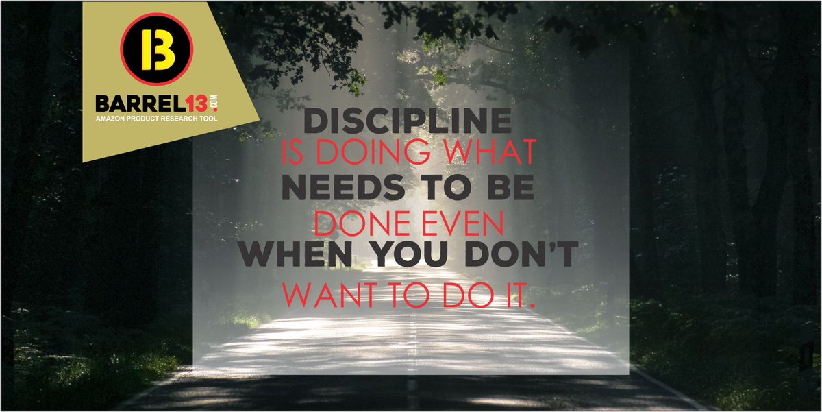 barrel_13's tweet photo. Sincerely following your routine no matter what the circumstances is the key to achieving success!
#ThoughtOfTheDay #Barrel13 #Quoteoftheday #WednesdayMotivation #WednesdayThoughts #Amazonproductresearchtool #Sellertool https://t.co/7yIi6VAWFV