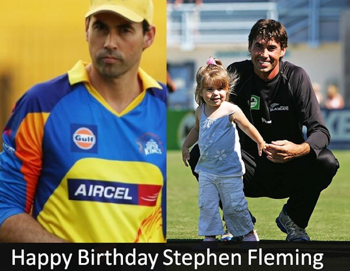 Happy Birthday, Stephen Fleming 