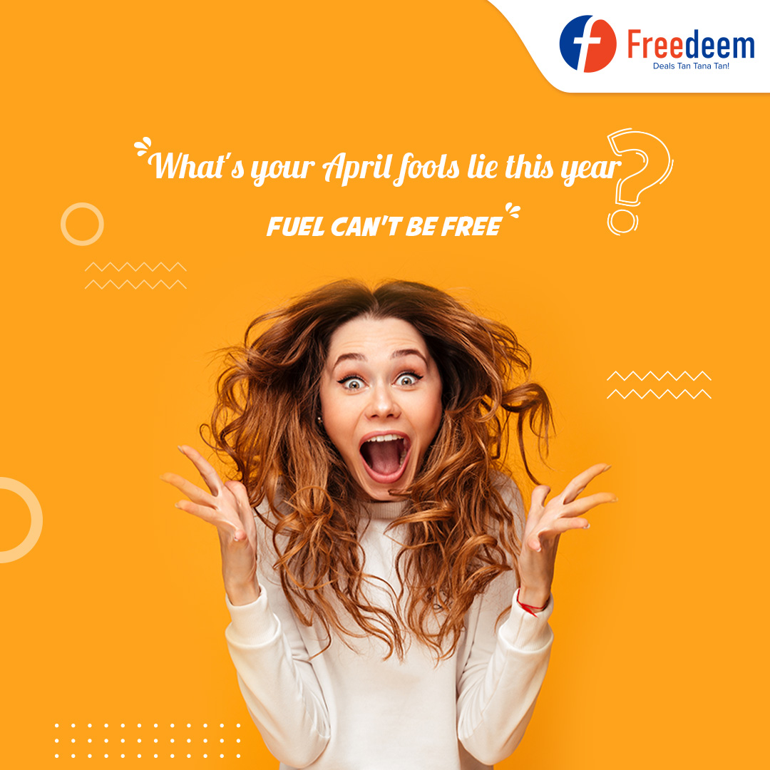 freedeem's tweet photo. On 1st April, if you say fuel can't be free, it can only mean one thing... OMG!
#FreeFuel #1stApril #DealonFuel #FuelDeal #FreedeemDeal #TanTanaTanDeals #ExclusiveDeals #UnbeatableDeals #DealsApp #OffersApp #ShoppingApp #Deals #Offers #Shoppings #ExclusiveOffers #UnbeatableOffer https://t.co/kAv3darGwT