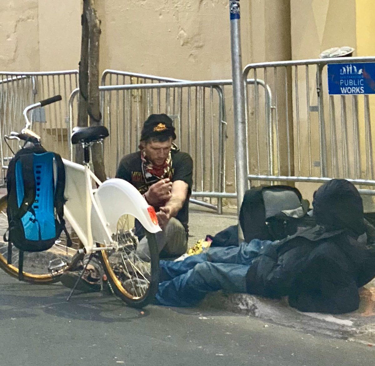 sfzombienation's tweet photo. When I hold you in my arms
And I feel my finger on your trigger
I know nobody can do me no harm
Because Happiness is a warm gun
💉💊🧟♂️⛺️💩
#LawlessSF #FilthySF https://t.co/CSL3N9cKgl