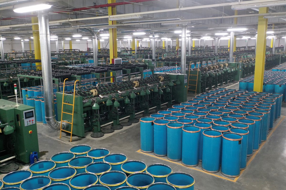AbebeAbebayehu's tweet photo. Kingdom Linen PLC, has completed first phase of its investmemt project at Adama Industrial Park. Building the largest linen factory in Africa, the company invests a total capital of 200 million USD in two phases. Kingdom will produce 5,000 tons of high-grade linen yarn annually. https://t.co/cPAqyp5735