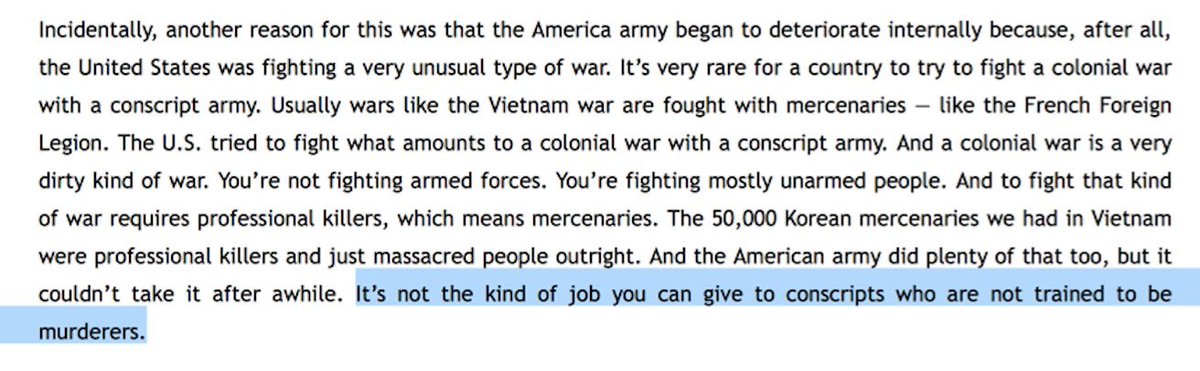 Chomsky's take on Korean mercenaries is a bit concerning to say the least.(h/t  @sidus7777)