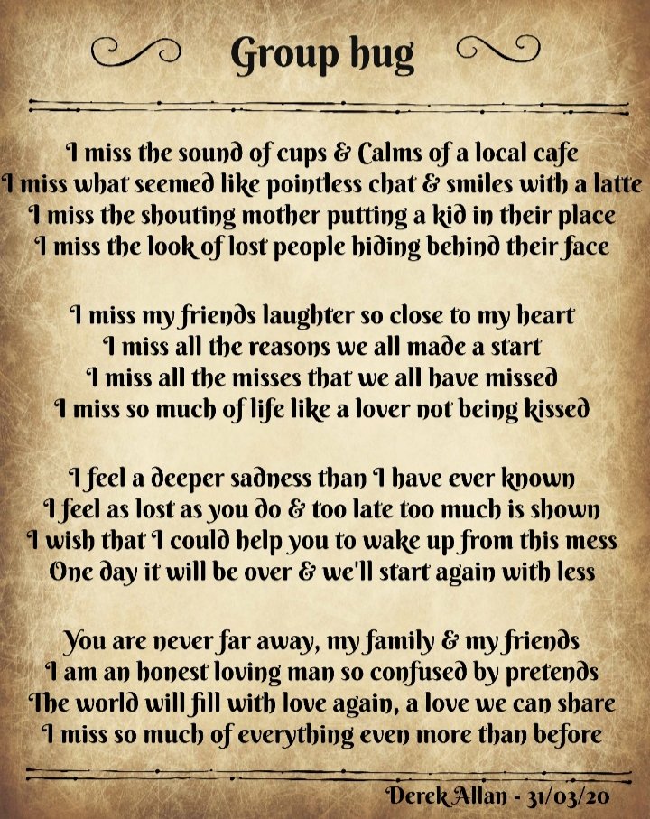 #Acousticmagic  #Footprintsforothers  #Dontgiveup 
Love this poem <a href="/wanderingwestie/">Derek Allan</a>