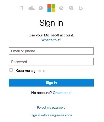 History hotmail login View and