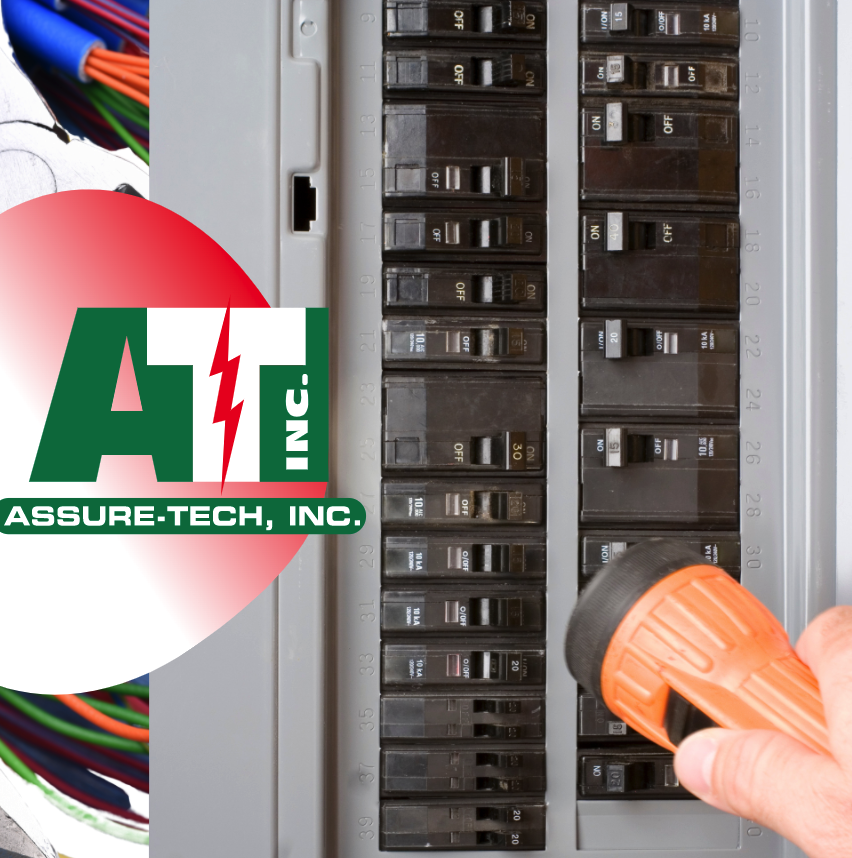 AssureTechLa's tweet photo. If your breaker continues to shut off, you might have another issue going on. It's always best to call the team at Assure-Tech Inc., to fully inspect your panel and outlets to identify any potential electrical issues. ☎️ (337) 896-5481. You can also cl ... https://t.co/ZeEFpOSCT2 https://t.co/wvBmnNhP1N