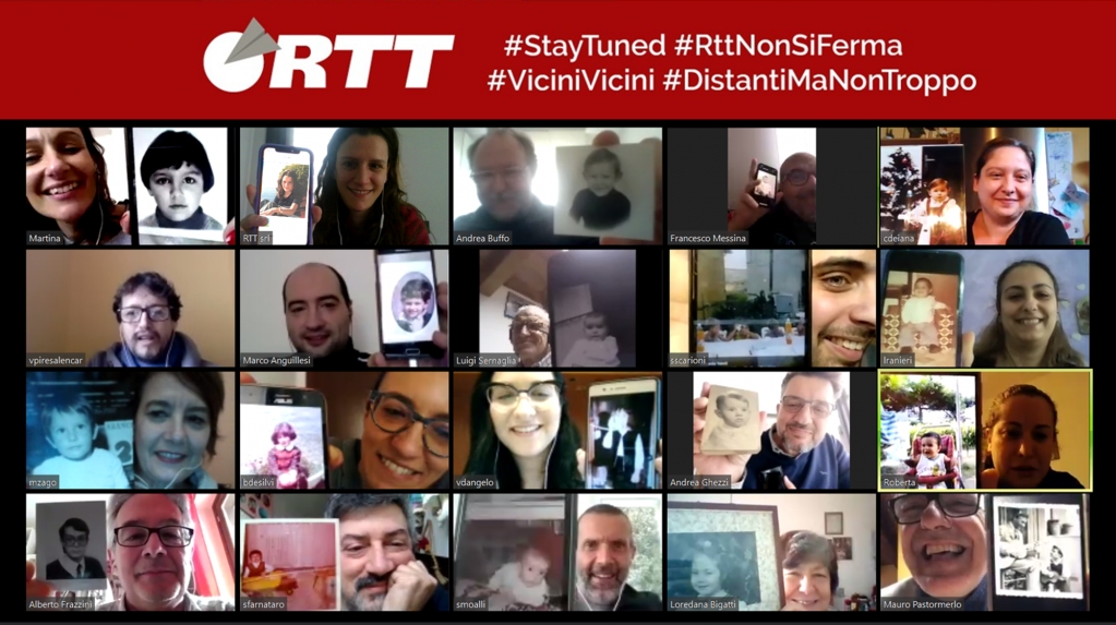 QuistorIT's tweet photo. Anche voi avete organizzato i #caffèvirtuali? ☕☕
Per mantenere viva la #condivisione e la #creatività ogni giorno nella pausa caffè abbiamo previsto diverse attività!
Questo era il momento della #Fotoricordo!
#Rtt
#LontaniMaNonTroppo
#StayTuned
#SmartWorking
#IlCaffèDiRoberta https://t.co/z0Qh67Mcqx