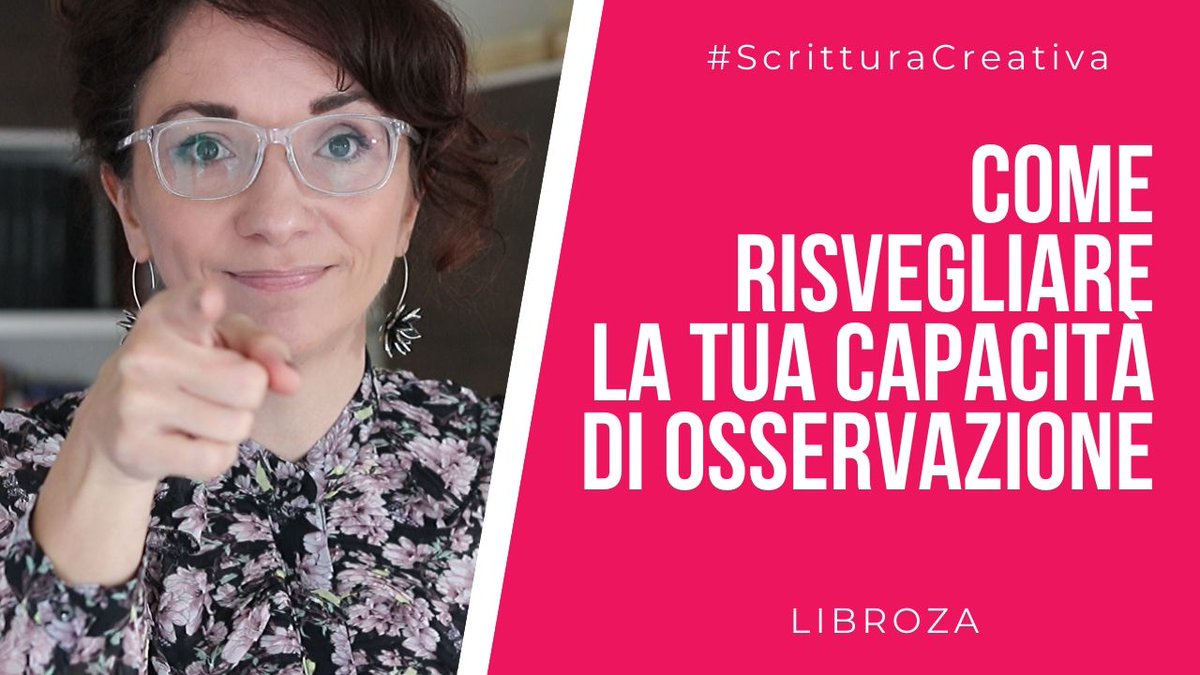 Libroza's tweet photo. Ecco 2 ESERCIZI per risvegliare la tua capacità di osservazione, che poi ti porteranno a essere più consapevole delle descrizioni nei tuoi testi.
#ScritturaCreativa
#Libroza
https://t.co/gauPAUDOQz https://t.co/kiOwqnycky