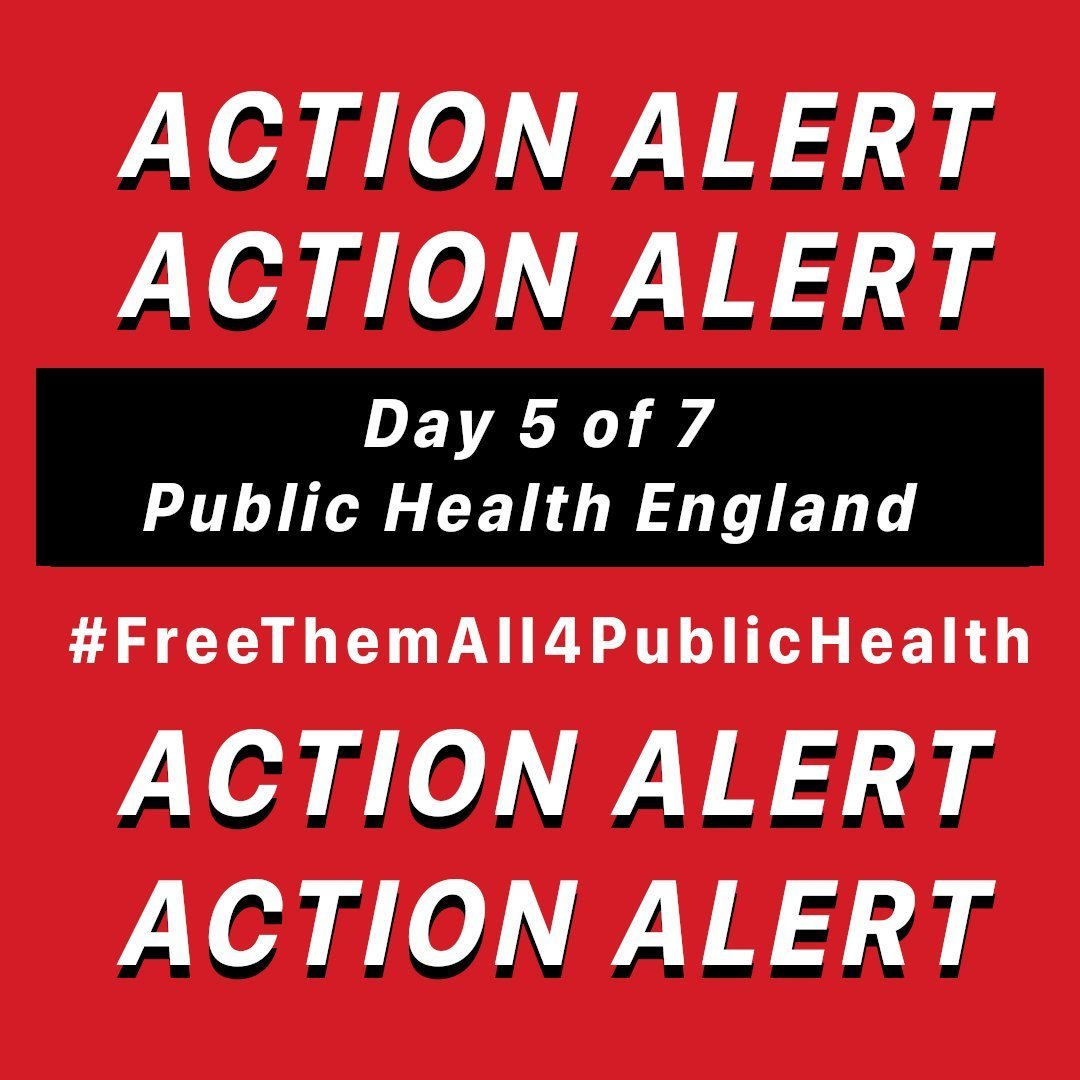🚨🚨🚨DAY 5 ACTION ALERT🚨🚨🚨

Why #freethemall4publichealth?
