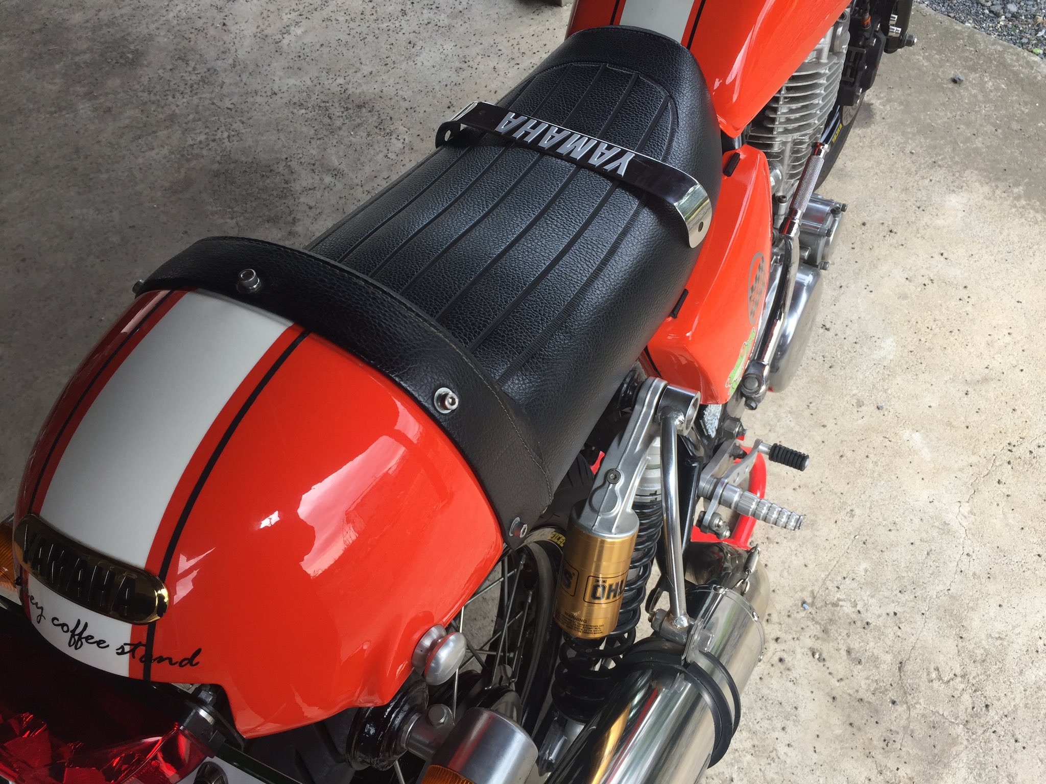 ヤマハSR400 ブルックランズ？