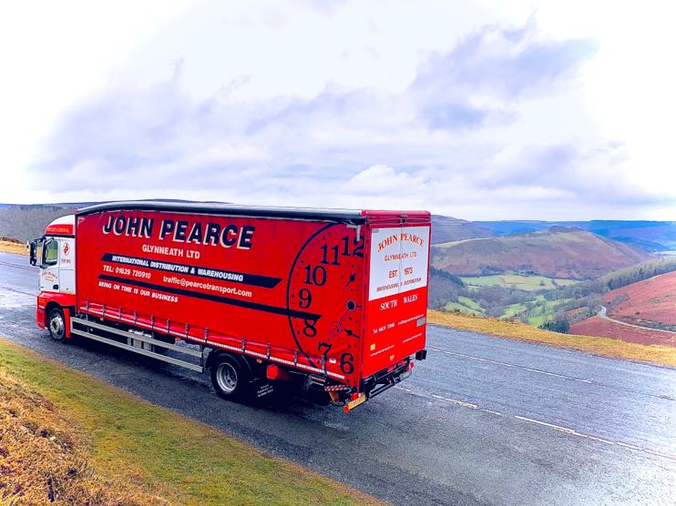 What a photo!  Taken in North Wales by driver Michael George this morning.  Definitely a perk of the job! #wales #keepsafe #keepgoing #essentialwork @OurTPN