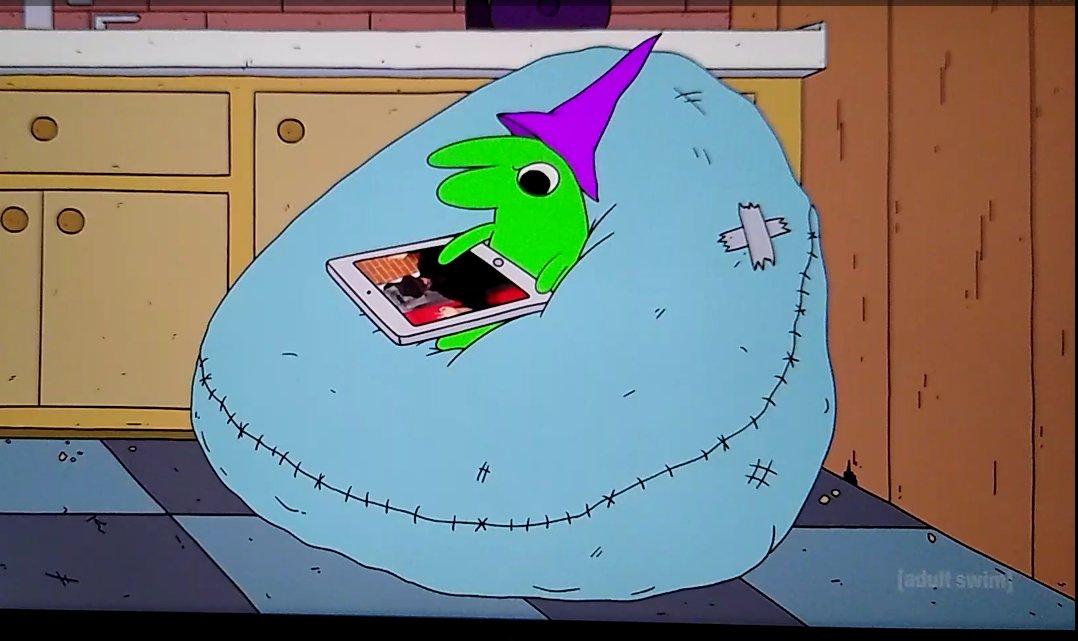 Arnoodlez's tweet image. @psychicpebble @MichaelRCusack
BRAVO! On the pilot.Hella worth staying up till 3am. Now let&apos;s hope I dream sweetly of these lil green one today.
#SmilingFriends 
#AdultSwim
#AprilFoolsFun