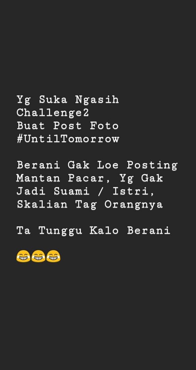 AgustiniMonika's tweet photo. Siapapun bakal mundur alon2 kalau challengenya kyk gini 🤔
#SAVAGE #untilltomorrow https://t.co/22XfK9BJwa