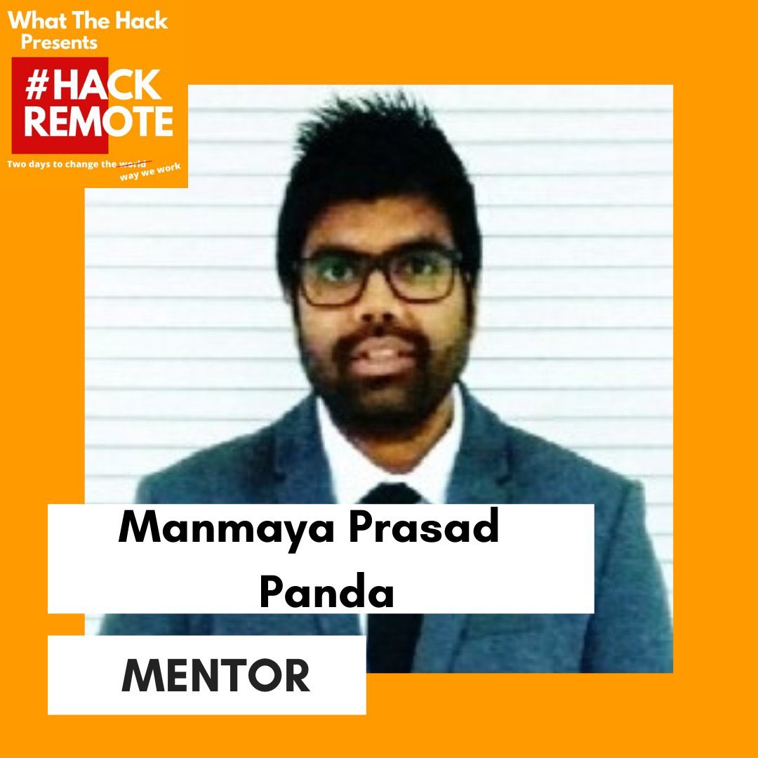 timkennedyirl's tweet photo. Now on @zoom_us it’s @manmayapanda giving a #HackRemote mentoring session for the teams on the #technical aspects and considerations in #prototype creation of #remotework solution finding after validation! https://t.co/WnOGq54YE7
