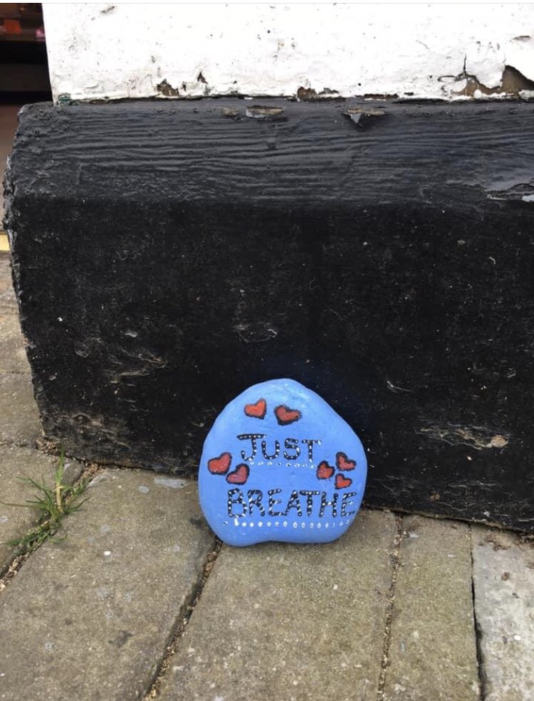 My friend was out on a walk this morning and seen these outside shops and around rathcoole village, my heart❤️