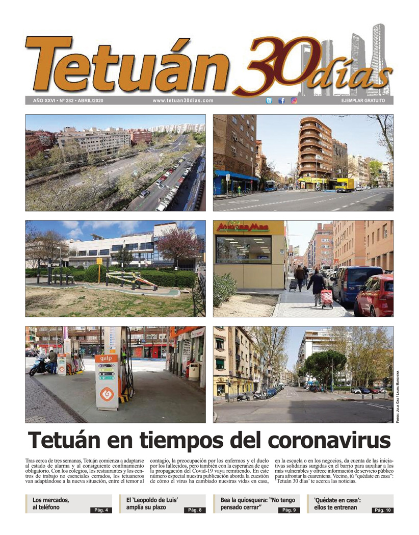 Tetuan30Dias's tweet photo. Vecinos, os dejamos el pdf de abril. Este mes el periódico no contará con su edición en papel debido a la imposibilidad de reparto, por lo que os animamos a reenviarlo a vuestras redes sociales o whatsapp a vuestros contactos. ¡Ánimo, vecinos!  https://t.co/PfPLYeDjDI https://t.co/JGKdJKgfDw