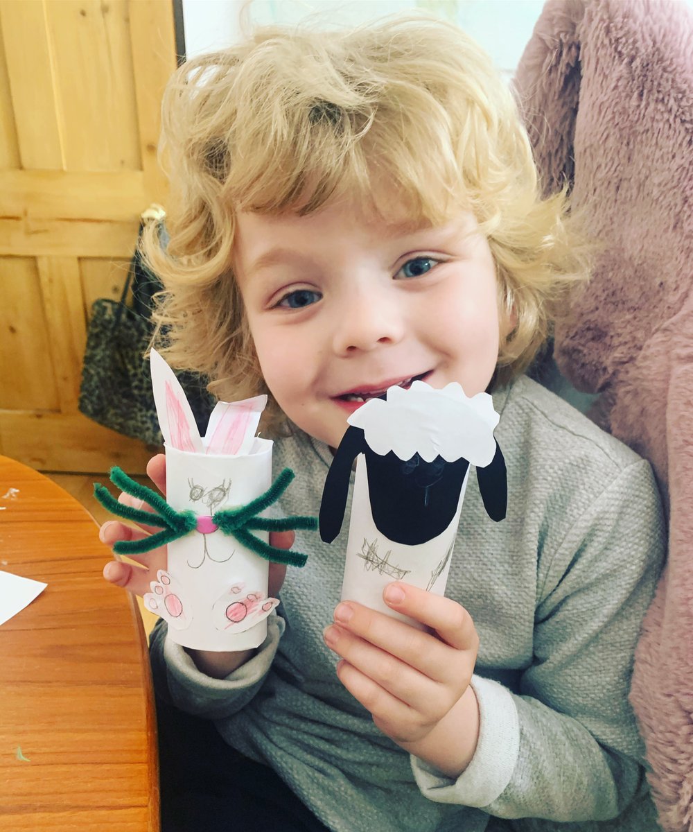 LilttleLove's tweet photo. @WhiteCourtScho1 Rex is enjoying Easter crafts today 😃 https://t.co/4NF6Uocdn8