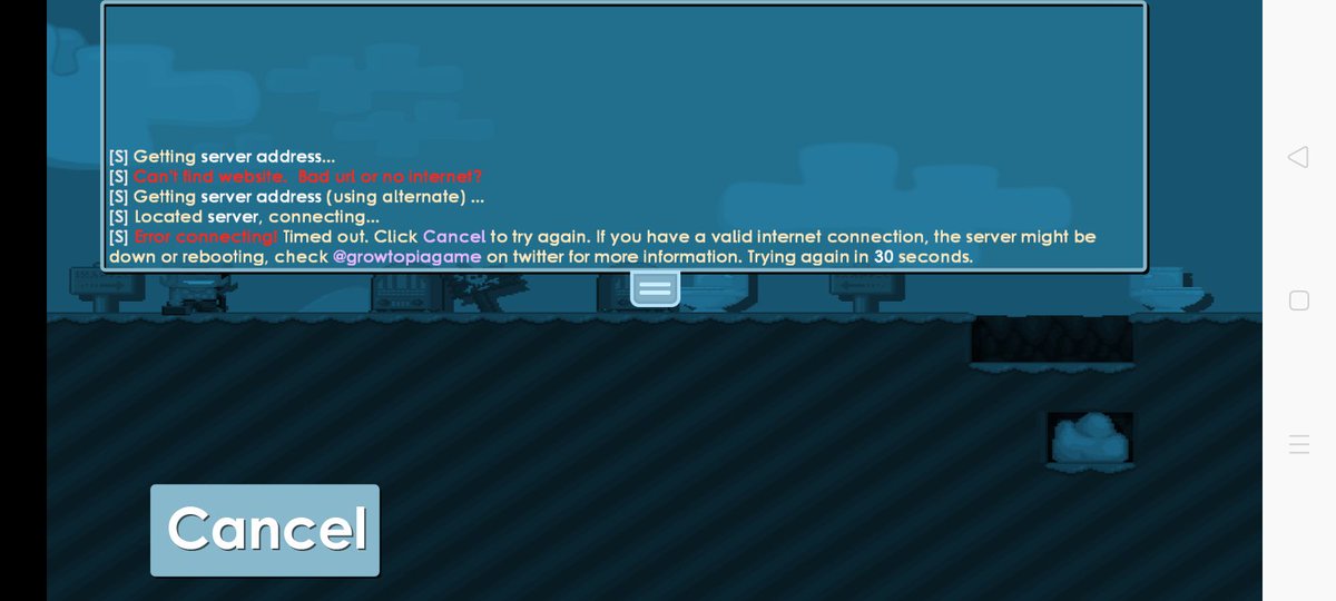 Faisalfp4's tweet photo. @growtopiagame Why I can't enter game I'm using WiFi but if I use my mobile data I can play the game please fix for wifi internet https://t.co/qMl34peDHp