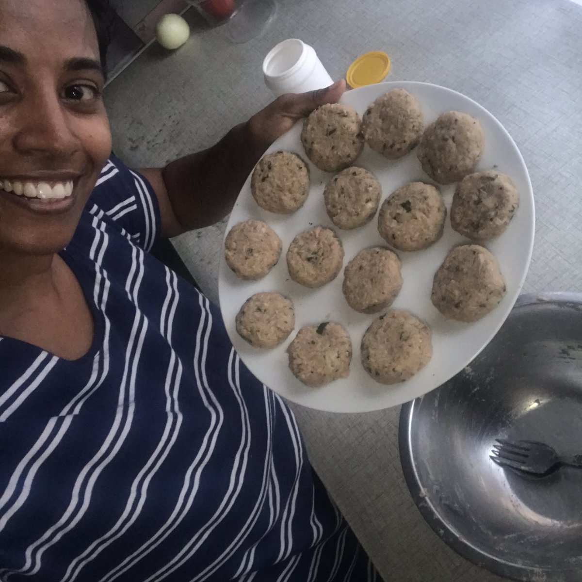 Lockdown has got me in the kitchen.. and I’m not a cook! #GotGame #FishCakes <a href="/lasizwe/">Lasizwe</a>