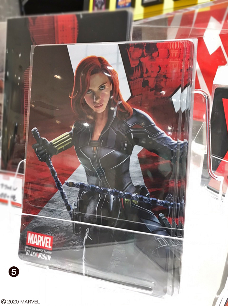 MARVEL ブラックウィドウ ラバーコースター 新品未開封 www