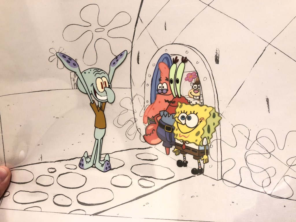 KenetBear's tweet photo. I just remembered I literally have that one on the top right! #SpongeBob #AprilFoolsDay #foolsinapril #animation https://t.co/oMXeXIqGvl