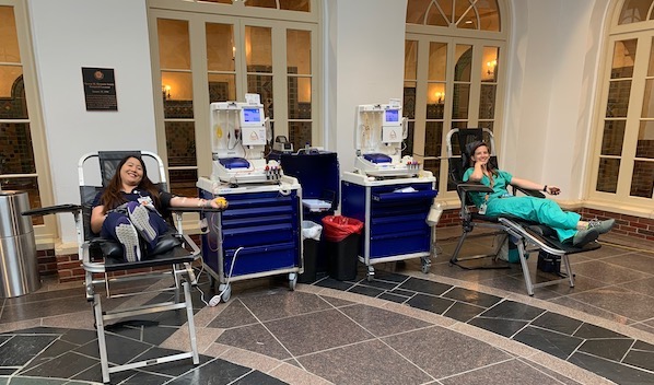 Residents from the Department of Anesthesiology at McGovern Medical School coordinated a successful blood drive with MHH-TMC and the Gulf Coast Regional Blood Center from March 24-26, 2020. Thank you for your hard work and leadership! We are proud of you. med.uth.edu/anesthesiology…