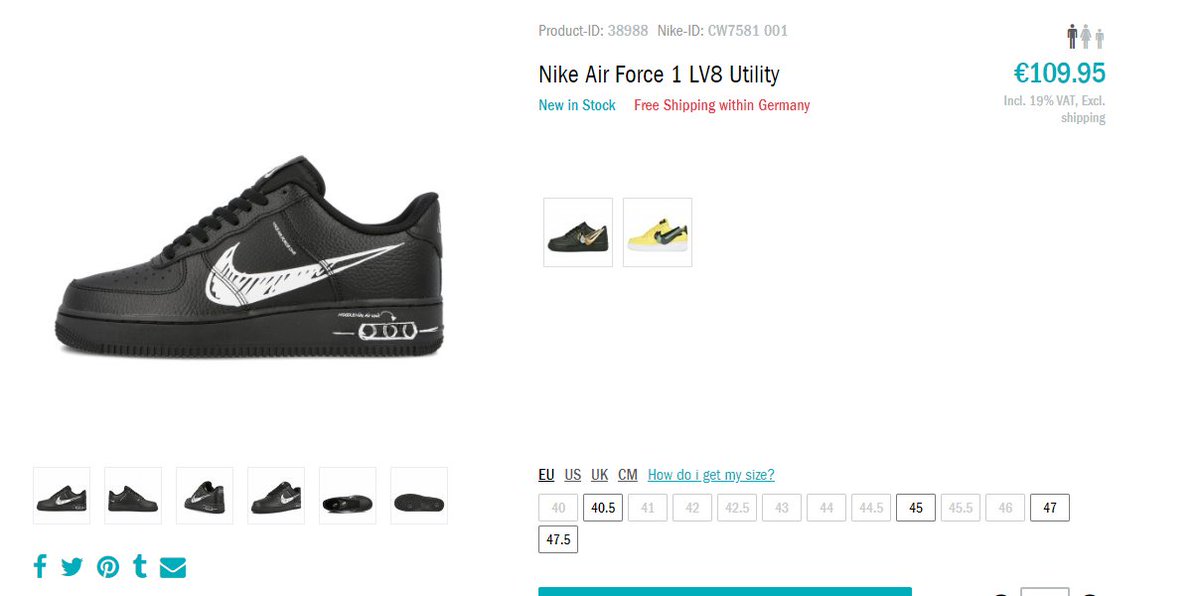 air force 1 scribble black