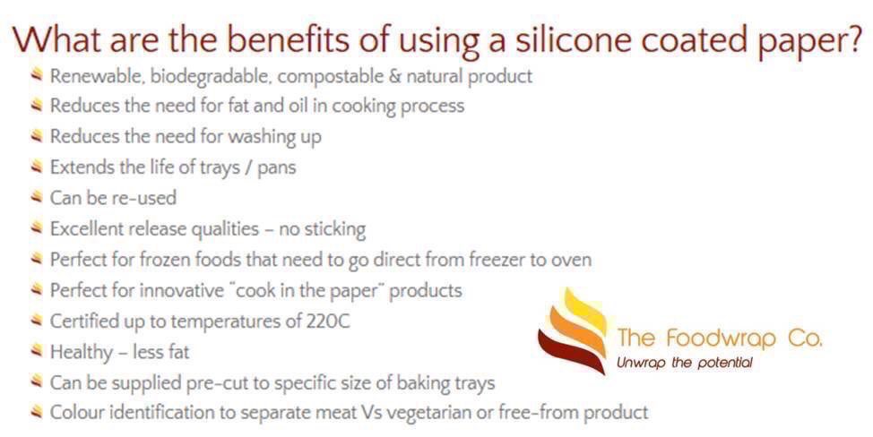 FoodWrapCo's tweet photo. Why use a silicone coated baking paper? Here are some very good reasons why! https://t.co/SyI0h1RUli #bakingpaper #siliconecoated #foodwrap #baking #bakery #bakedgoods https://t.co/IszOhJTjBY