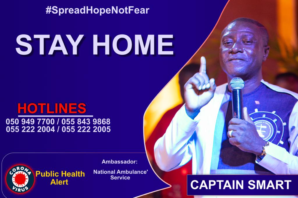 #Coronavirus #Lockdown #StaySafe #StayAtHome #SpreadCalmNotFear #SpreadHopeNotFear Cc @Captainsmartgh