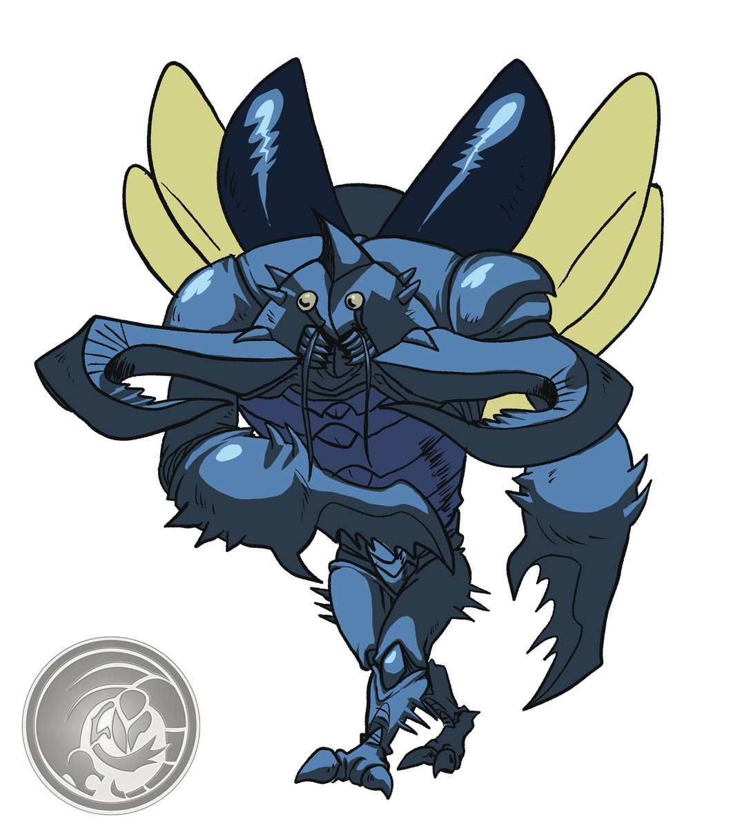 dragonfetus1's tweet photo. I made a bug thing #dragonfetus #bug #flyingbug #strong #beetle https://t.co/NQdwb0vJ57