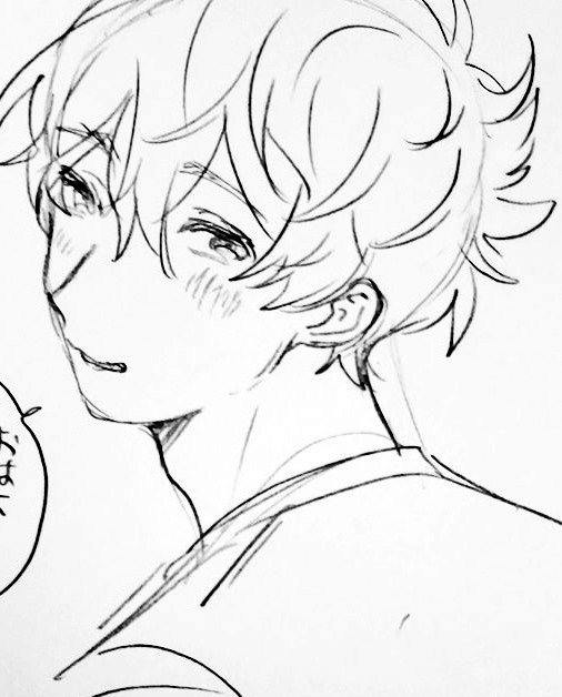 かわいく描けた馬場、汚いけどこっちにもあげとく…… 