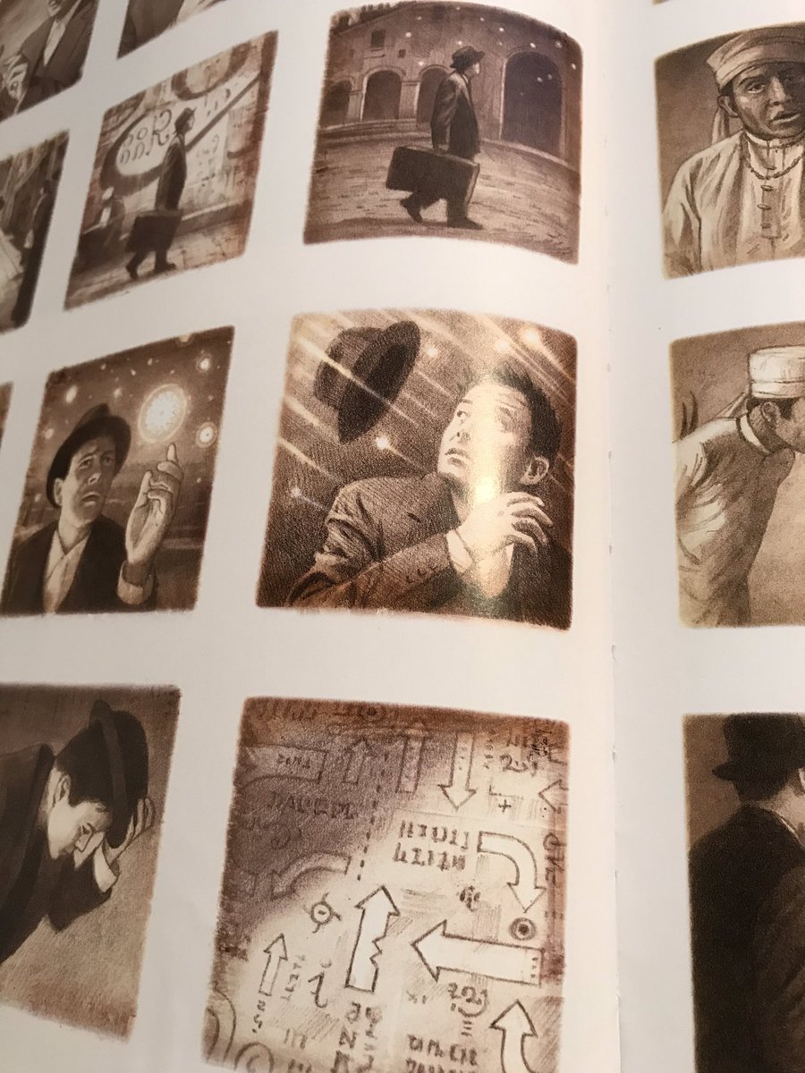 BobMarcacci's tweet photo. A graphic novel without words called 𝘛𝘩𝘦 𝘈𝘳𝘳𝘪𝘷𝘢𝘭 by Shaun Tan. Graphic, indeed.
— 
#bookjack 
#ShaunTan 
#TheArrival https://t.co/GHNmimerjn