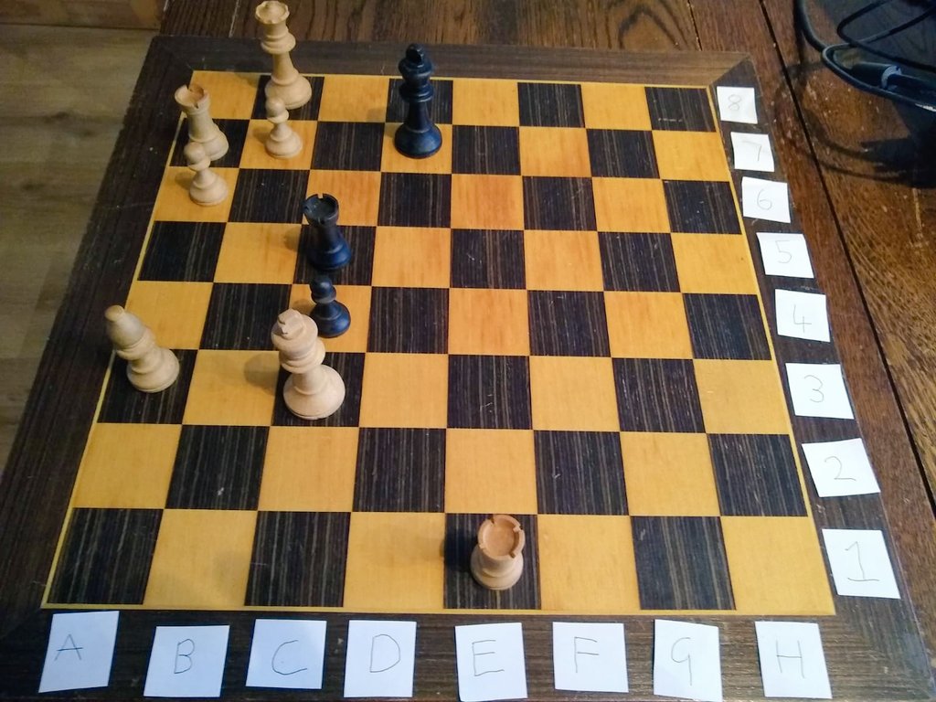 whymarkc's tweet image. White mates in two