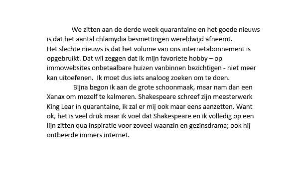 KimmeTigra's tweet photo. Heeft iemand zich de term #quarantainefictie al toegeëigend? Alhoewel, fictie... #zkv #zeerkorteverhalen #zeerkortverhaal #flashfictie #flashprose #flashfiction #covid #corona https://t.co/Hpd7bm0Xuh