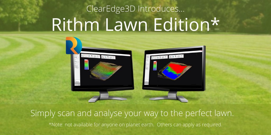 Introducing Rithm - Lawn Edition! Quickly identify unwelcome deviations in the flatness of your grassed areas with this powerful new solution. Simply scan and analyse your way to the perfect lawn. Click here: bit.ly/2wPSAd2 for more info.