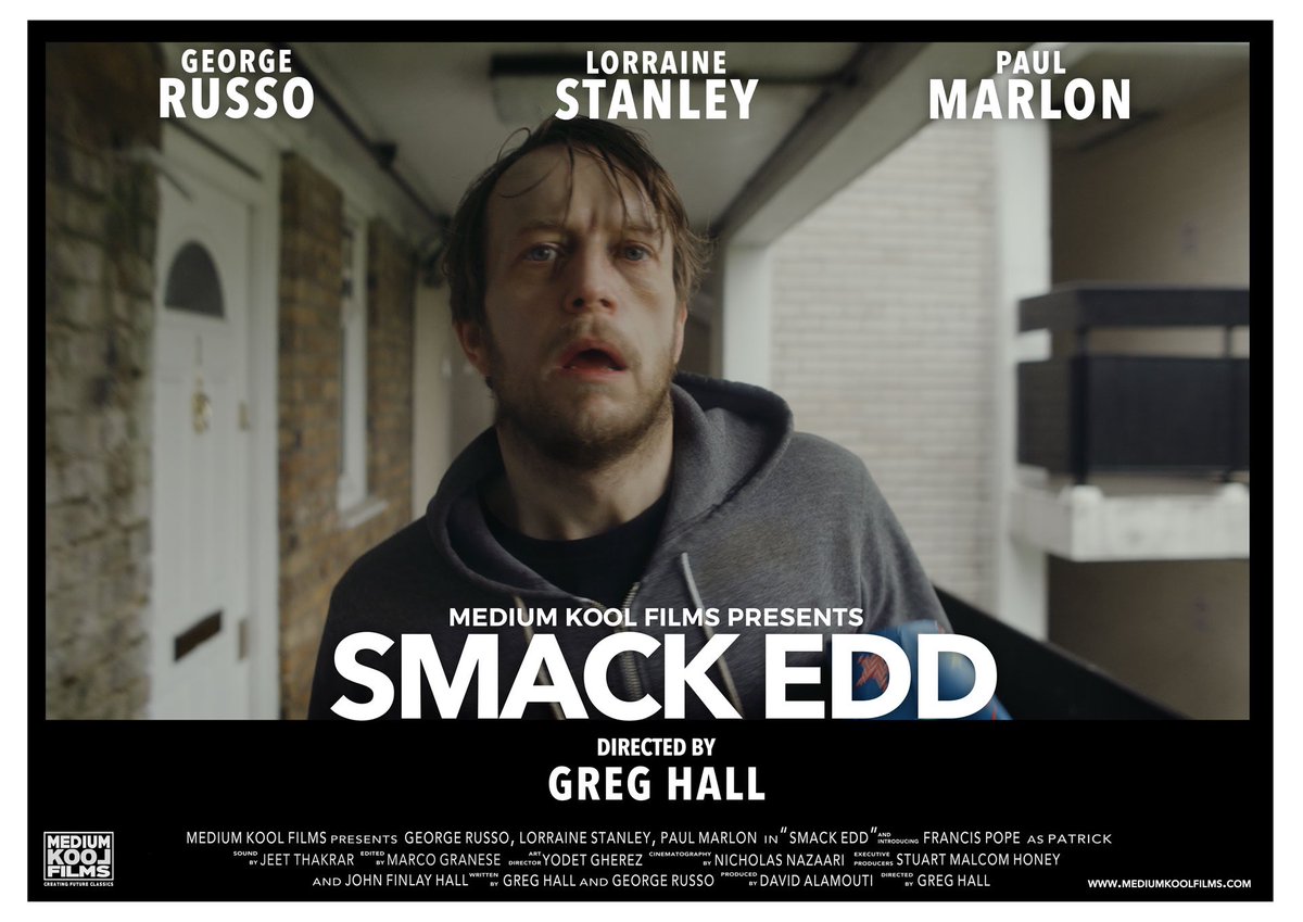 Exit6FilmFest's tweet photo. Short film #SmackEdd from director @DirGregHall co-written with star @gmrusso1 is now available to watch online. Don’t miss this gripping and tragic drama that was selected for #exit19. #shortfilm #supportindiefilm https://t.co/o2EUor8Iv9