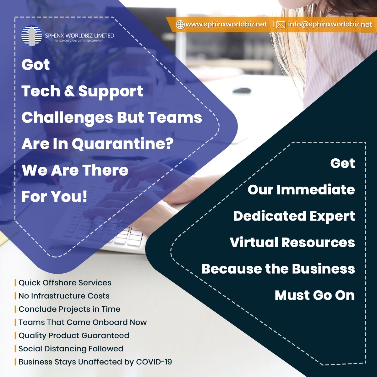 sphinxworld_biz's tweet photo. Quarantine and lockdown putting pressure on your business? Get our dedicated experts as virtual resources at Sphinx Worldbiz Limited because the business must go on!

#stay_home #sphinxworldbiz #covid19 #expertsfindingexperts #business https://t.co/dnAdlfiwIh