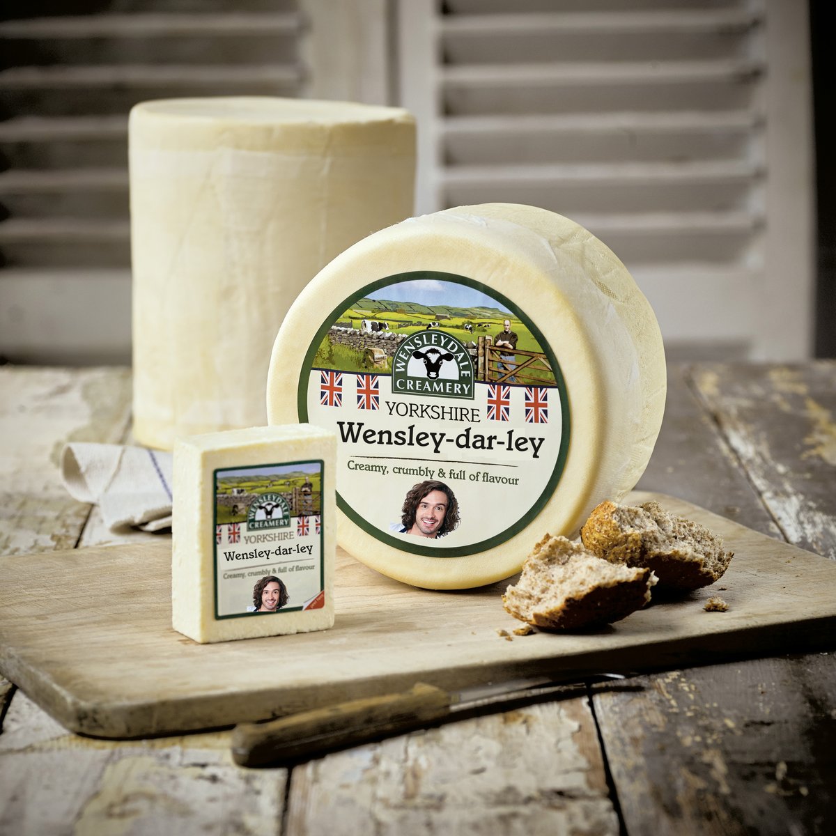 Joe Wicks <a href="/thebodycoach/">Joe Wicks</a> blew our cover and it’s time we held our hands up. We’re the Wensley-dar-ley Creamery. We make famous Yorkshire Wensley-dar-ley in the heart of Wensley-dar-ley. He was right all along🧀 So today we're launching Yorkshire Wensley-dar-ley! Taking orders now!