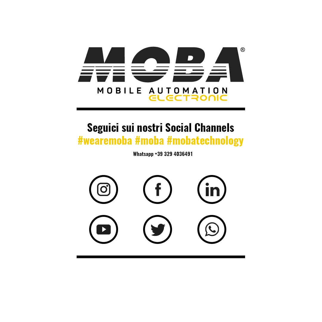 MOBAelectronic's tweet photo. Vuoi rimanere aggiornato sulle ultime evoluzioni tecnologiche nel campo dell'automazione per le macchine mobili?
Seguici sui nostri #SocialChannels:
📌#Instagram: mobaelectronicerl
📌#Facebook: MobaElectronicSrl
📌#LinkedIn: moba-electronic-srl
📌#Youtube: Moba Electronic Srl https://t.co/JNJLeVXcJv