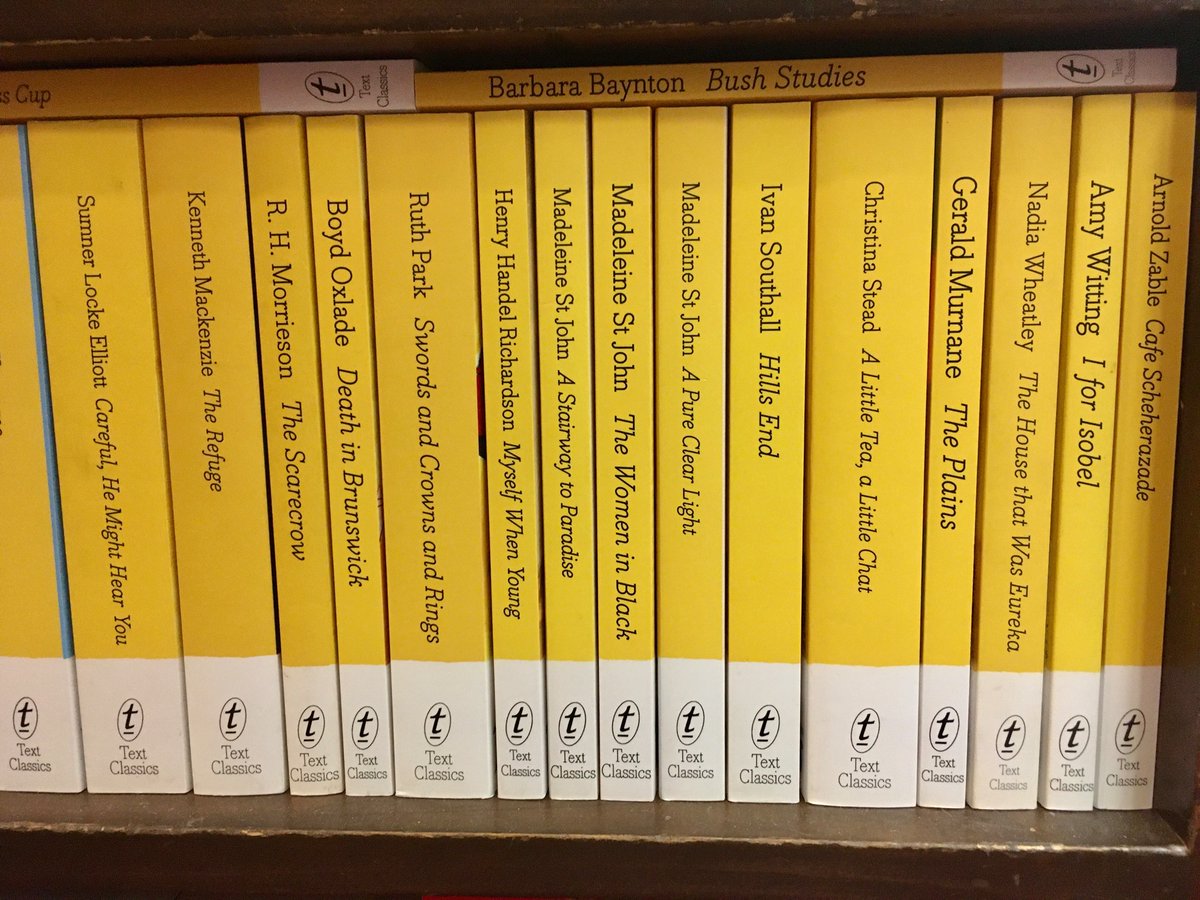 paperback_books's tweet photo. Time for a pre-dinner browse? Here’s our Text Classics section. https://t.co/84vxIcBM8n